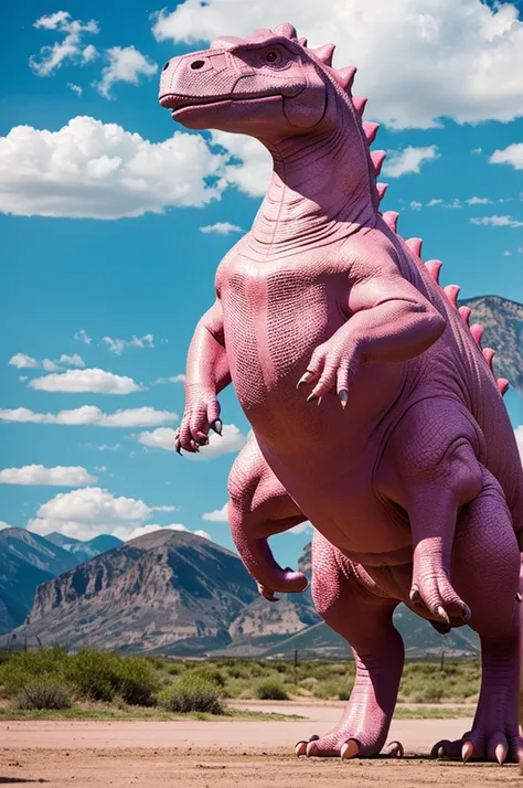 pink dinosaur