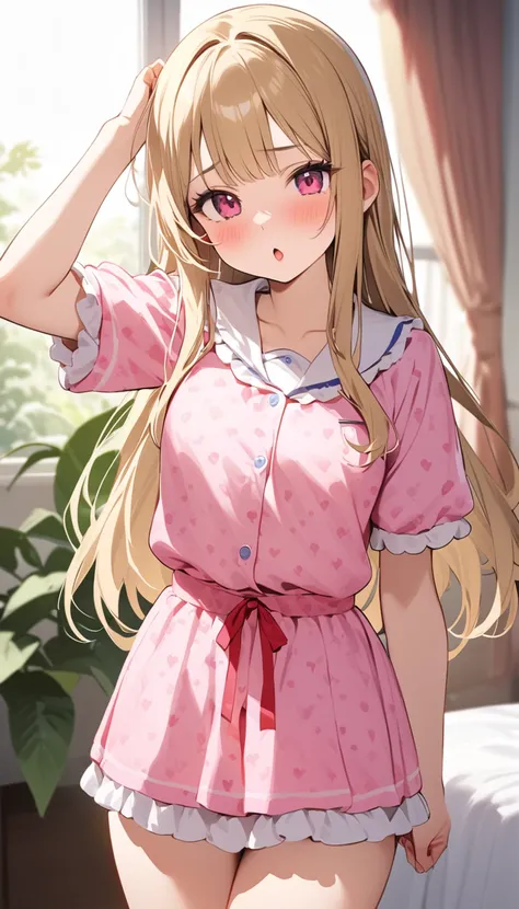 {{{{{16k,Ultra High-resolution realistic photograph of neat virgin elementary school girls in loungewear as pretty as a actress in the bedroom, The expression on a tiny elementary school girls expression at the moment she loses her virginity, elementary sc...