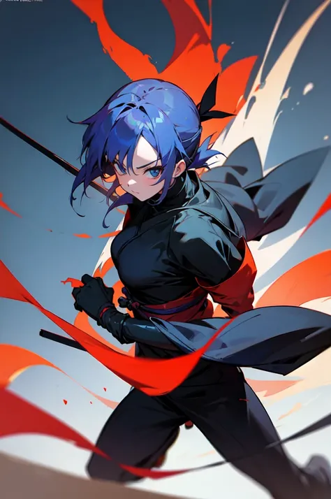 Ninja　girl　Anime Art