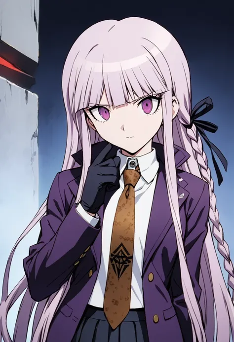 ((masterpiece,high resolution,highest quality,8k,detailed faces and anatomy))
(17-year-old girl,danganronpa,kyouko kirigiri,purp...