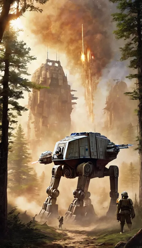 Star wars: Chapter 1: Cengizhan was still a , when the empire came. He still remembered the day, where the peaceful silence of the village was shattered by the deafening roar of Imperial walkers. He was with his parents in the field, when the first explosi...