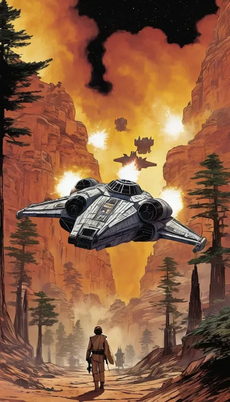 Star wars: Chapter 1: Cengizhan could remember his father’s cool hands, who held him, the fear in his eyes. But it was all in vain. Blaster fire penetrated the trees and people fell in rows. The smell of burnt flesh and ozone-rich air filled the scene. In ...