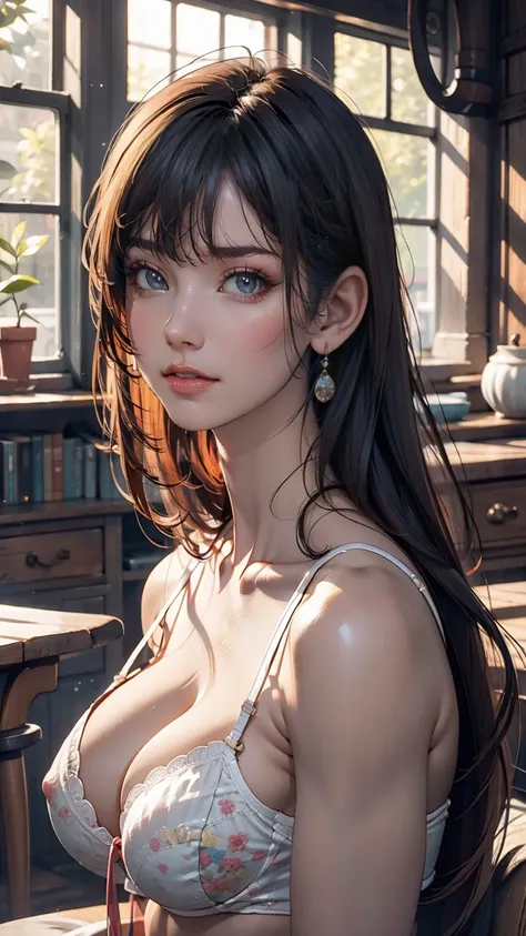 (masterpiece:1.4), (8K, Realistic, RAW Photos, Highest quality: 1.4), Japanese, (One girl), Beautiful Face, (Realistic Face:1.4), (Hair with attention to detail:1.3), Beautiful hairstyle, Realistic eyes, Beautiful attention to detail, (Realistic Skin:1.3),...