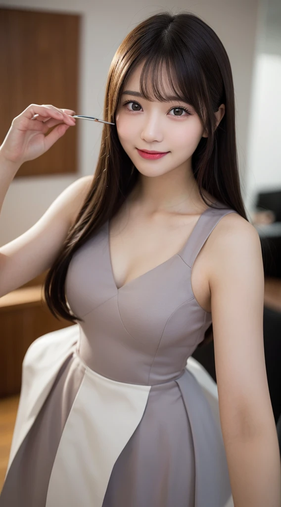 Tabletop, Highest quality, shape, Very detailed, finely, High resolution, 8k wallpaper, 完璧なダイナミックな構shape, Beautiful and exquisite,ランダムなcute髪,,Natural color lip, 20-year-old girl、cute、Looking into the camera,Always blur the background,Perfect and beautiful ...