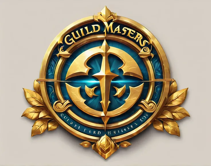 Guild Masters, logo, fantasy gold