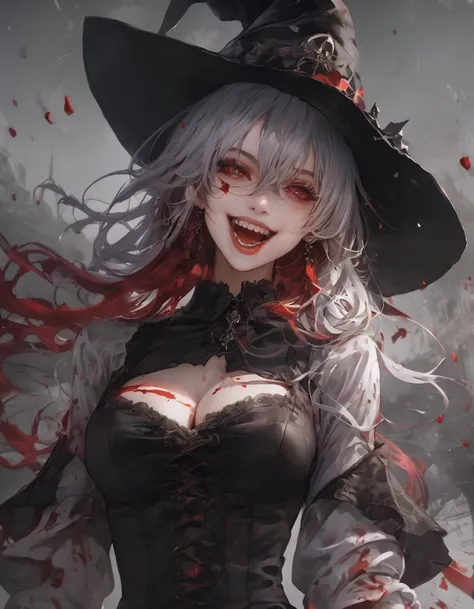 ,Multiple Girls,Frolicking Girl,Multiple women,tea ,Crazy Smile,Look up,Face shot,Scythe Face,Girl Monster, slave,beautiful, Detailed portrait, Delicate facial features, Sharp Eye, Sharp Fangs, Pale skin, Thick chain, Dark Background, Cinema Lighting, Dram...