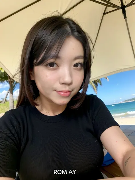 a close up of a woman in a yellow dress on a beach, Yoshitomo Nara, Hole in the Motto, Ai Yazawa, Also, Young and cute gravure idol, kimi takemura, Young Gravure Idol, Yasumoto Oka, For whom?, shikamimi, Chiho, Mai Yoneyama