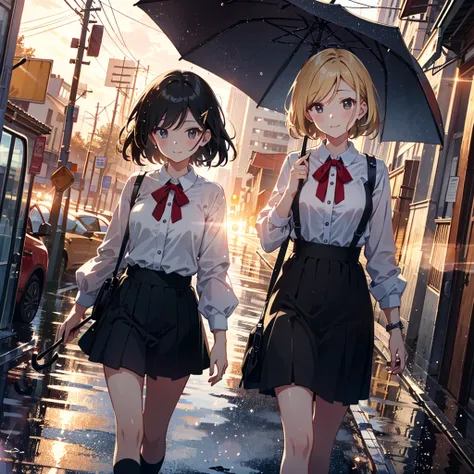 
(Anime style illustrations with the best shots and epic and beautiful and very detailed in the best quality, perfect composition with the best angles and accurate depiction and accurate perspective, the best painting very detailed, in the best quality Hig...