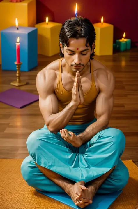 ((Yoga)), ((spiritual master man)), (divine), Birthday 