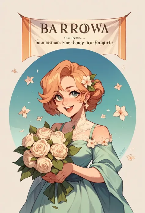 Main Banner: Beautiful image of a bouquet with a welcome text, For example, "Welcome to the Bouquet Extravaganza - a world of exquisite flowers and unique compositions!"