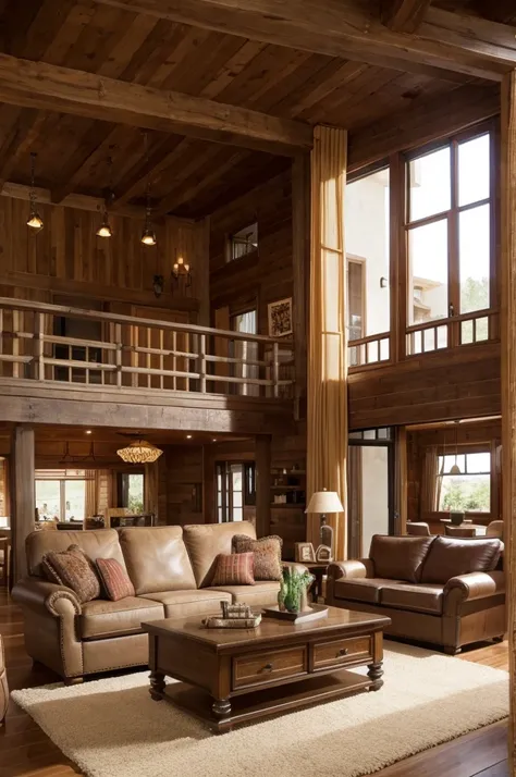 Western-style house living room