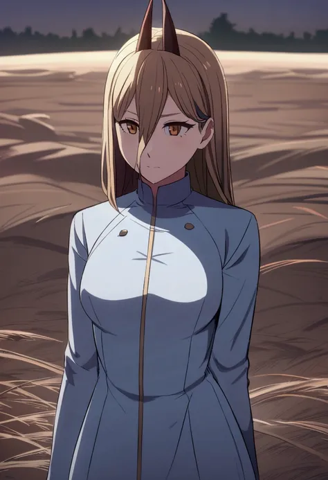 1 small breasted girl wearing a jacket, and a very tight shirt, in a wet field type place,.detailed image. 4K