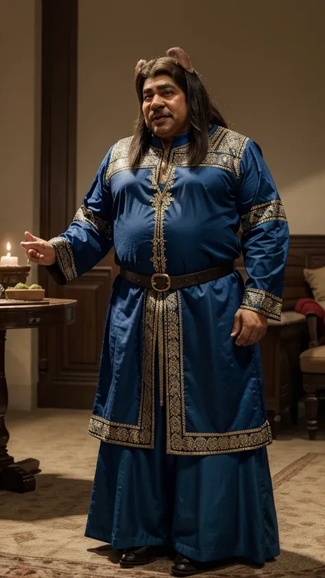 Lord Farqaad from shrek in real life with Lord farqaads typical clothing