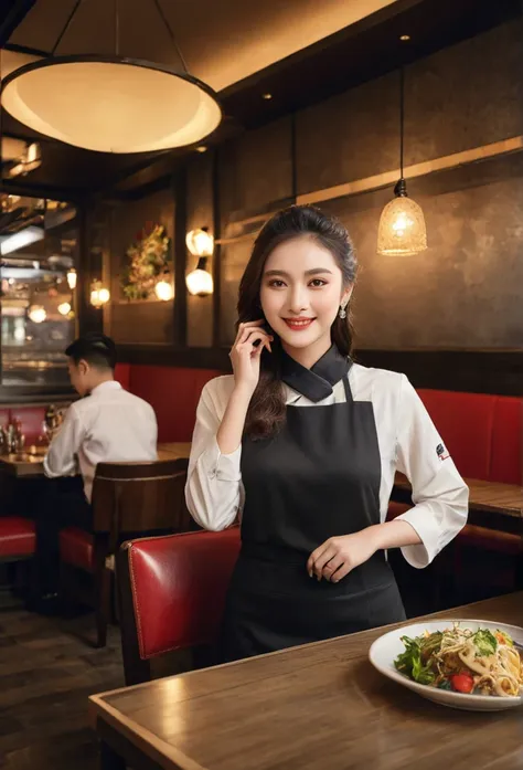 high quality image, photograph,  modeling,  restaurant