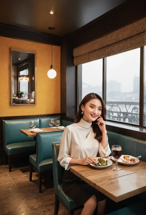 high quality image, photograph,  modeling,  restaurant