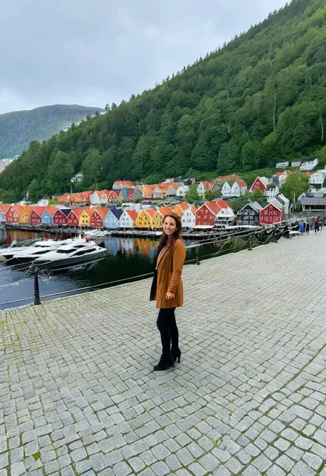 1 girl, extremely beautiful, alone, in Bergen