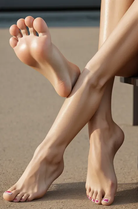 Ultra realistic female foot 