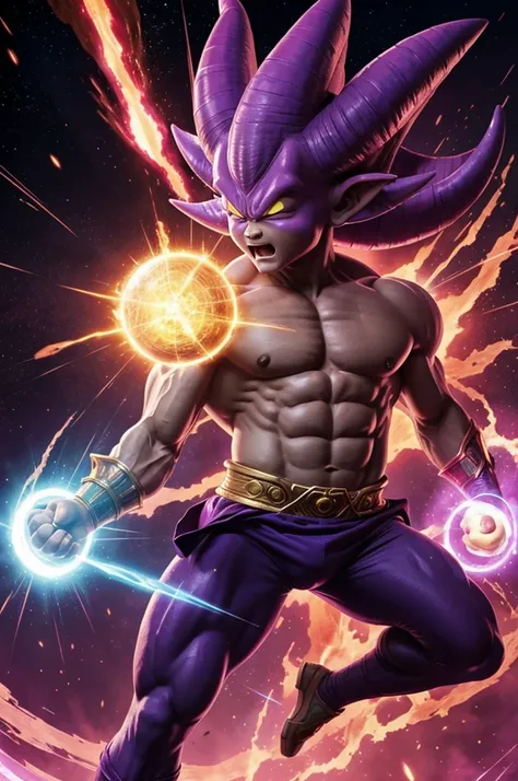 Oni buu Stands at four feet and five inches, Oni Buu is compact yet powerful.His stocky build showcases well-defined muscles.Vibrant pinkish-red skin, catching the eye.Eyes a Yellow, perhaps reflecting his otherworldly nature.Three kid-buu-like antennas on...