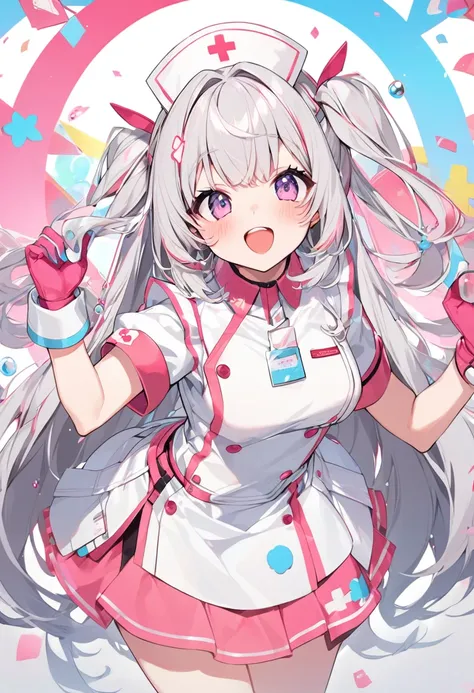 Cute nurse uniform from the near future