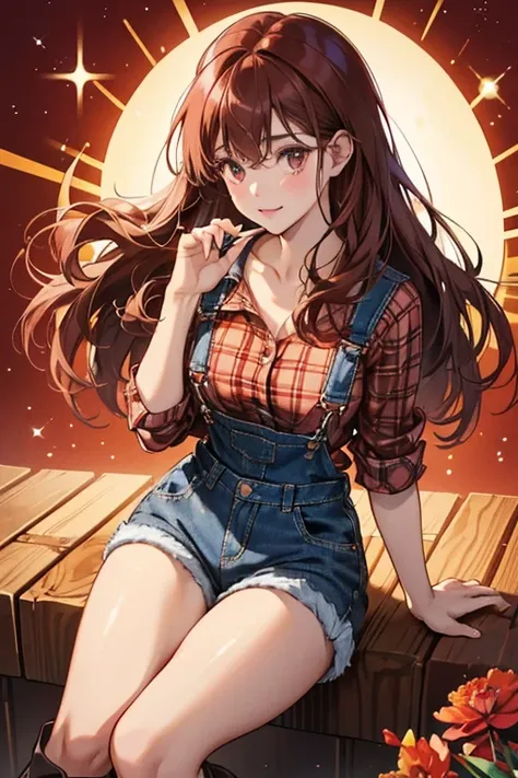 Forest is a fair-skinned girl with carnation pink cheeks and black button eyes. Her chocolate brown hair is styled . she wears a scarlet red plaid shirt with a fluffy white collar and a pair of denim overalls. sHe also has scarlet red long johns and boots ...