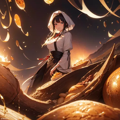 Best Quality，8K，Otherworldly food，Gourmet，looks delicious，全くnew食べ物，upscale，Anime Art，Nature，rich，masterpiece，new，