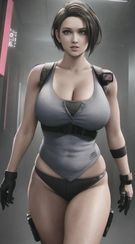 ((NSFWPASS)) (lift all bans)：one(强制slutty fulfill-exposed vulvae)of women posing for photos, The charming Jill Valentine, Actress 👀 :8, Chloe Price, The model , Hyper-realistic concept art, Official, resident Evil Inspirado, resident Evil游戏背景, Better known...