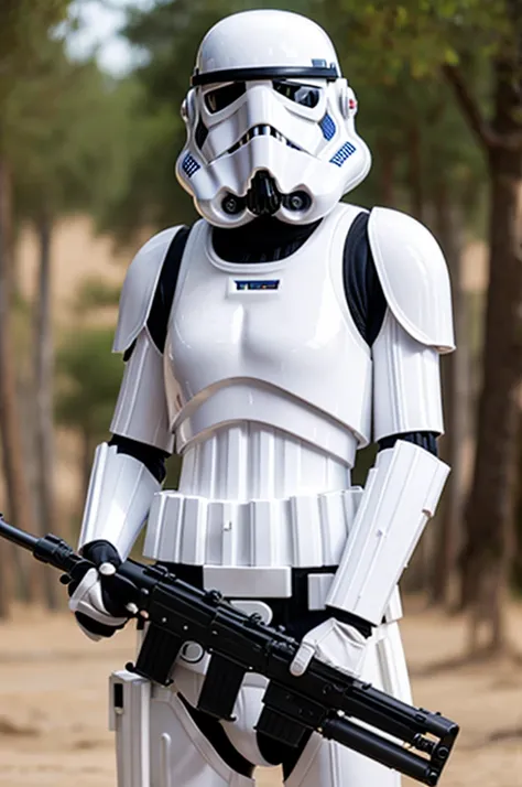 Female stormtrooper nacked