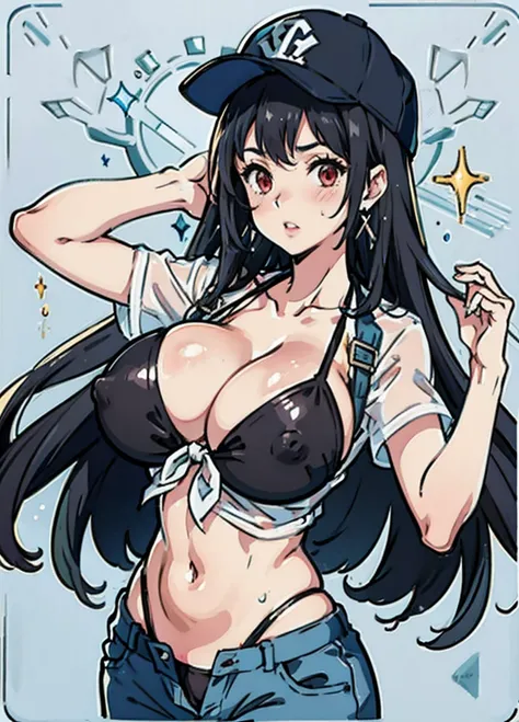 score_9,score_8_up,score_7_up,score_6_up,score_5_up,score_4_up,official art, BRAKE, ,breasts out, huge breasts, (perky pointy breasts:1.1), puffy nipples, anime artwork, juicy cameltoe, lineart , ,breasts out, huge breasts, (perky pointy breasts:1.1), puff...