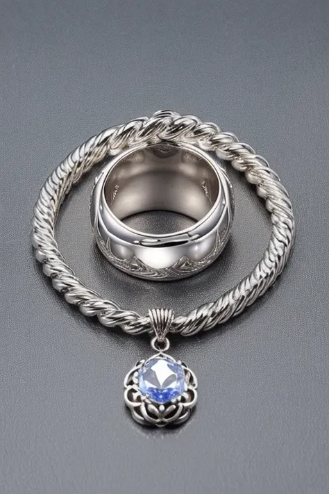 Silver wonderful jewelry great quality masterpiece, more ostentatious, great color 