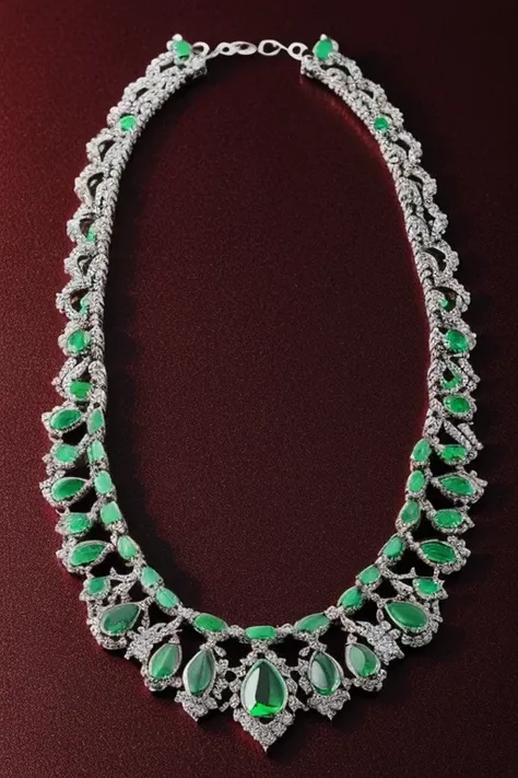 Silver wonderful jewelry great quality masterpiece, more ostentatious, great color, Green, Red