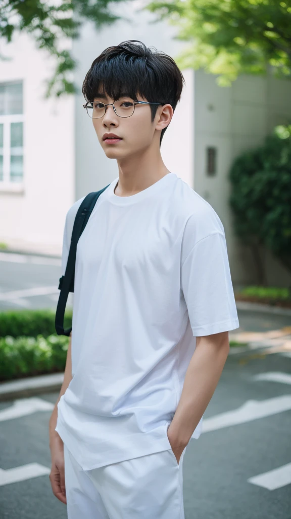 Asian alpha male in white shirt looking at camera, Shin Jinying, Kim Do-young, Paint Ulzzang, Shen Quanrui, korean men, Shin Jin Young&#39;s Aesthetics, faceเกาหลีที่น่ารัก, handsome young man&#39;face, Jaeyong Nam, beautiful eyes、Kim Taejoon, Hyungtae, In...