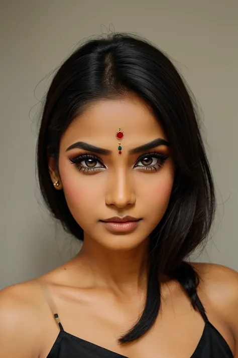 Anim girl indian makeup