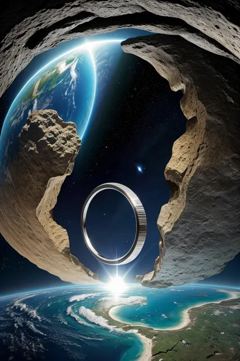 God creating earth with elements as rings named as Vakai rings.