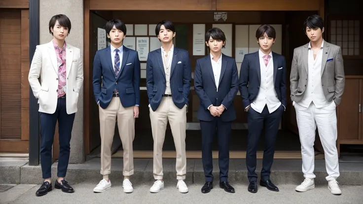 Five-member Japanese male idol group