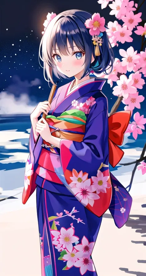 kimono　Women　cute　