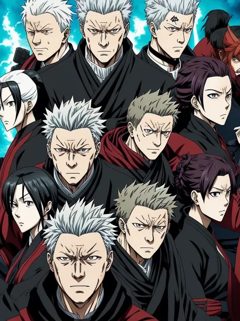 Gojo anime jujutsu kaisen face

