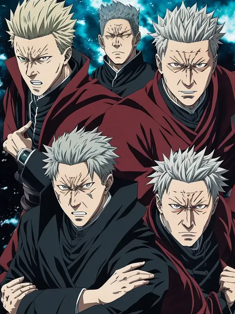 Gojo anime jujutsu kaisen face

