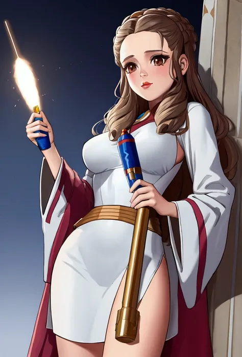 [Padme Amidala] Holding a Rocket