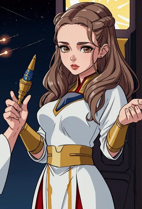 [Padme Amidala] Holding a Rocket