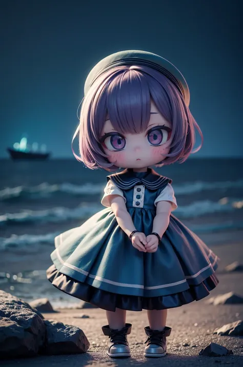 OtoTrial、Chibi Girl Doll（Enjoy the night view of the coast、Bioluminescence）