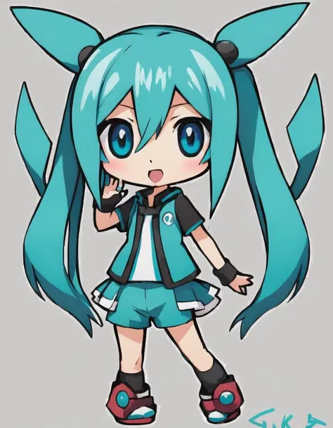 Miku Pokemon design