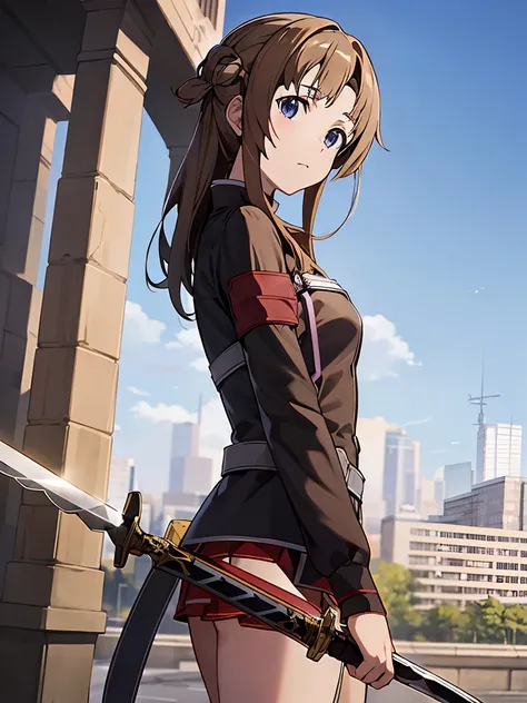 masterpiece, Highest quality, detailed, High resolution,((Sword Art Online_koharu))