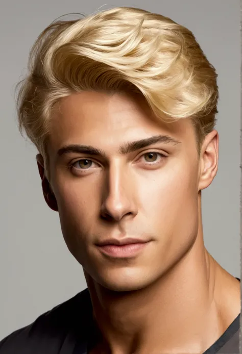 image of a blond man, Rico, stark