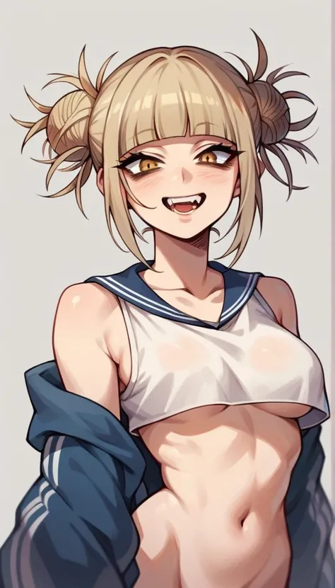 Himiko Toga sexy miniskirt and top