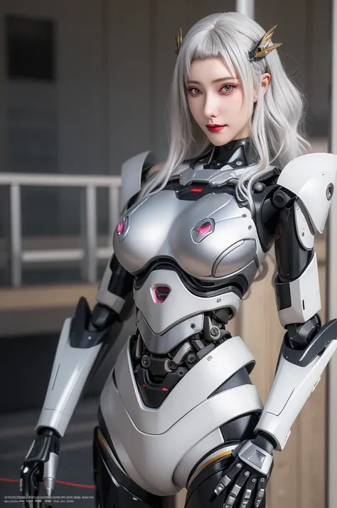 super detail, high detail, high quality, best quality, high resolution，1 female robot，beautiful female robot,beautiful clear fac...