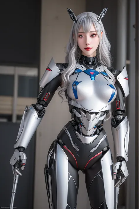 super detail, high detail, high quality, best quality, high resolution，1 female robot，beautiful female robot,beautiful clear fac...