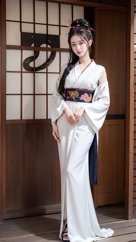 (masterpiece), best quality, expressive eyes, perfect face, HD, Benisato, kunoichi, snakes tattooed, She is a tall and matured woman with a slender curvaceous build with long legs and arms, Although a ninja herself, Benisato has the appearance of a beautif...