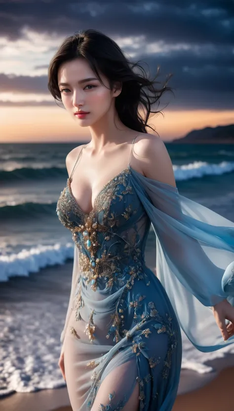 ((Masterpieces with up to 16K resolution:1.6)),Highest quality,it is really amazing,Very detailed,Ultra-high resolution,((Real:1.5)),((Realistic:1.5)),Increased depth of field,((Cinematic Light Effects:1.5)),
Elegant mature woman,((Focus on a womans face:1...