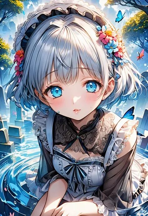 (masterpiece), (best quality), illustration, ultra detailed, hdr, depth of field, (colorful), petite,loli,this is a masterpiece ...