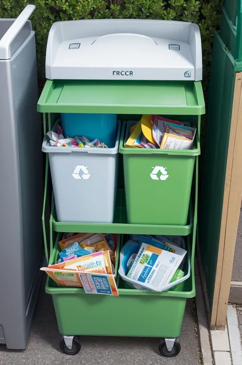 Create recycling bins